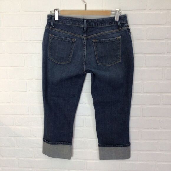 BANANA republic pedal pusher pants jeans stretchy cotton blend medium rise 28/6 - Picture 2 of 12